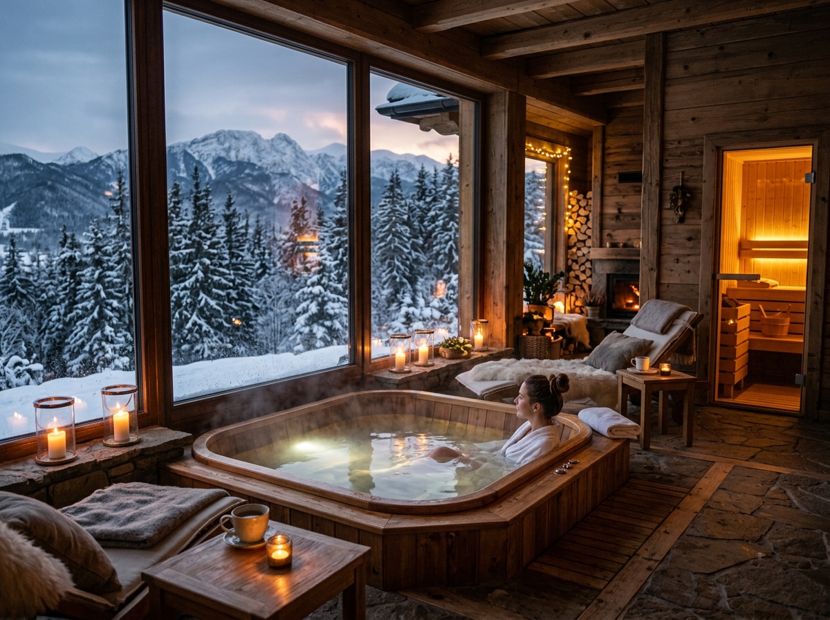 Strefa SPA Jacuzzi i Sauna w Zakopanem